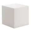 2 BASE STAMPO QUADRATO CUBO 10CM POLISTIROLO PER TORTA CAKE DESIGN FESTA CUCINA