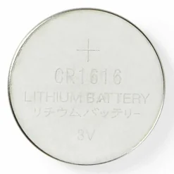 5 BATTERIE CR1616 3V PILE A BOTTONE PER OROLOGI TELECOMANDI APPARECCHI MAXTECH