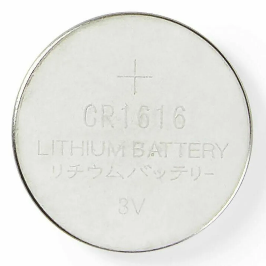 5 BATTERIE CR1616 3V PILE A BOTTONE PER OROLOGI TELECOMANDI APPARECCHI MAXTECH