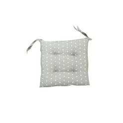 6 COPRI SEDIA CUSCINI CON 2 LACCETTI LACCI CUSCINO PER SEDIE IMBOTTITO