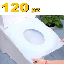120 COPRIWATER WC CARTA MONOUSO COPRI WATER PROTEZIONE IGIENICI TOILETTE BAGNO