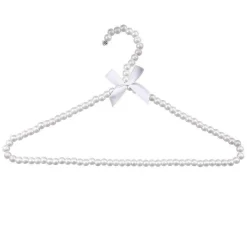 2 GRUCCIA GRUCCE PERLE APPENDIABITI PERLINE APPENDI ABITI VESTITI APPENDINI