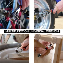 48 in 1 CHIAVE MULTIFUNZIONE UNIVERSALE CRICCHETTO ANGOLO FINO A 45° RUOTA 360