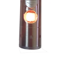 2 IN 1 TORCIA LED + ACCENDINO ANTIVENTO USB SENZA FIAMMA NO GAS RICARICABILE