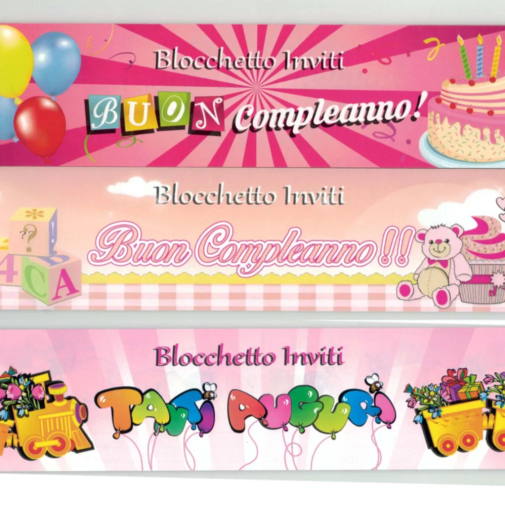 20 INVITO INVITI IN CARTA 16X7 CM BIGLIETTO BIGLIETTI PER FESTA PARTY FEMMINILE