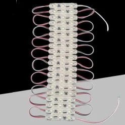 20 MODULI LED SMD 2835 3 LED 1,2W STRISCIA ILLUMINAZIONE INSEGNE VARI TONI LUCE ABT-2835