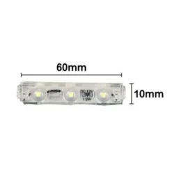 20 MODULI LED SMD 2835 3 LED 1,2W STRISCIA ILLUMINAZIONE INSEGNE VARI TONI LUCE ABT-2835
