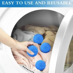 2 PALLINE PER LAVATRICE E ASCIUGATRICE PER BUCATO EFFETTO AMMORBIDENTE STIRATURA
