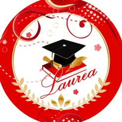 2 PALLONCINI PALLONCINO TOCCO CAPPELLO LAUREA E LIBRI ANIMAZIONE FESTA PARTY