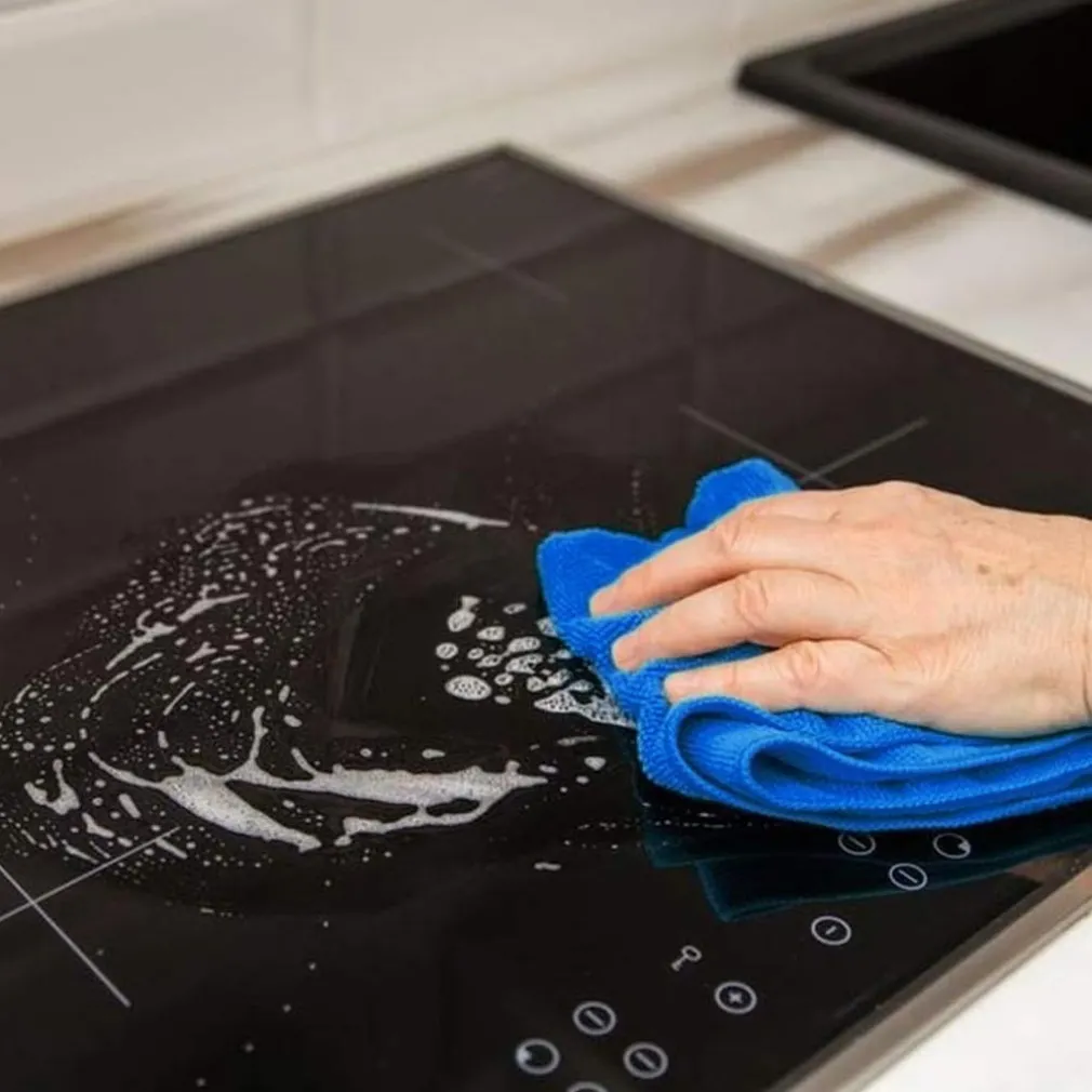 12 PANNI MICROFIBRA 40X60CM PANNO PULIZIA MULTIUSO LAVAGGIO AUTO ASCIUGAMANO