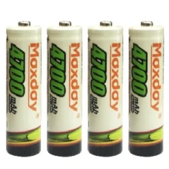 4 PEZZI PILE AA BATTERIE RICARICABILI STILO DA 4700 MAH BATTERIA UNIVERSALI PILA