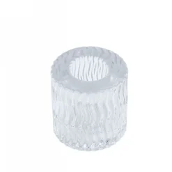 2 PORTA CANDELA LANTERNA ROTONDO BOMBONIERA MATRIMONIO DECORAZIONE TEA LIGHT 5X5