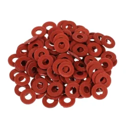 150 PZ GUARNIZIONI COMPRESSE IN FIBRA 14 MISURE DIVERSE ANELLI RONDELLE PIATTE