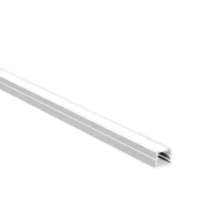 10 PZ PROFILO IN ALLUMINIO 2 MT LINEARE A PLAFONE SEZIONABILE STRISCIA LED AL-20