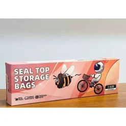 70 PZ SACCHETTI PER ALIMENTI CONGELATORE RIUTILIZZABILI CON CHIUSURA ERMETICA 3 MISURE