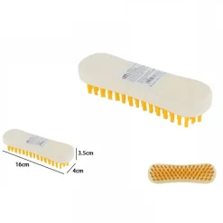 3 PZ SPAZZOLA PER INDUMENTI BUCATO SETOLE PULIZIA CASA LAVAGGIO VESTITI IN LEGNO