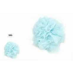 2 PZ SPUGNA A RETE SPUGNETTA DOCCIA BAGNO ESFOLIAZIONE PELLE CORPO AZZURRA 79580