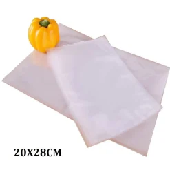 50 SACCHETTI SOTTO VUOTO BUSTE 20X28CM PER ALIMENTI SALVAFRESCHEZZA CIBO VERDURA