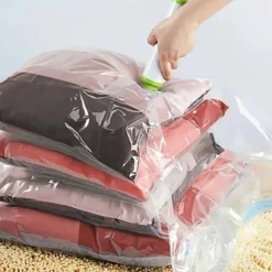 12 SACCHETTI SOTTOVUOTO SALVASPAZIO 90X60 BUSTE SACCO SALVA SPAZIO ABITI PIUMONI