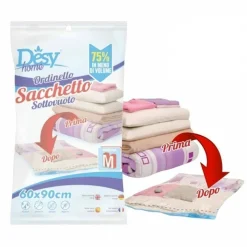 12 SACCHETTI SOTTOVUOTO SALVASPAZIO 90X60 BUSTE SACCO SALVA SPAZIO ABITI PIUMONI