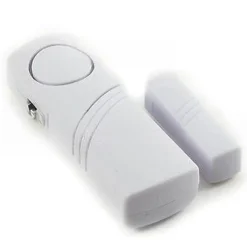 2 SENSORE MAGNETICO WIRELESS PER PORTE E FINESTRE ALLARME ANTIFURTO CASA UFFICIO