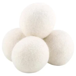 3 SFERE PER ASCIUGATRICE IN LANA PER RIDURRE I TEMPI DI ASCIUGATURA AMMORBIDENTE