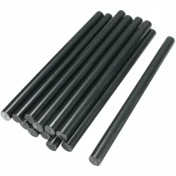 84 STICK COLLA A CALDO NERA RICARICA PER PISTOLA LUNGO 18 CM DIAMETRO 7 MM