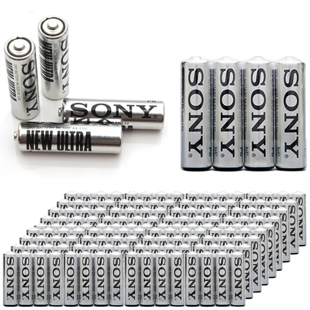 144 X BATTERIE PILE MINISTILO ZINCO CARBON ULTRA HEAVY BATTERIA AAA R3 1,5V