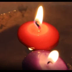 12 X CANDELINE GALLEGGIANTI ROSSE ROSSO MATRIMONIO DECORAZIONE TEALIGHT CANDELE