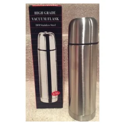 ACCIAIO INOX THERMOS  viaggio Freddo Caldo Sport LIQUIDO borraccia termica 0.5 l
