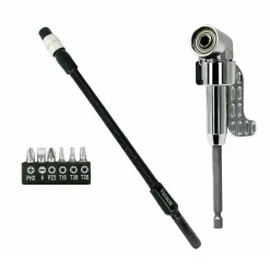 ADATTATORE ANGOLARE 105° PER TRAPANO MANDRINO ANGOLARE PORTA INSERTI FLESSIBILE