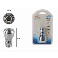 AERATORE ROMPIGETTO LAVELLO RUBINETTO CUCINA CROMATO FILTRO SNODATO 3.2X6CM 69269