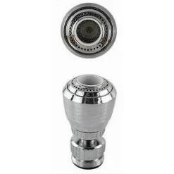 AERATORE ROMPIGETTO LAVELLO RUBINETTO CUCINA CROMATO FILTRO SNODATO 3.2X6CM 69269