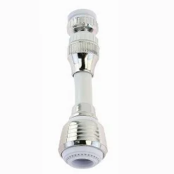 AERATORE ROMPIGETTO LAVELLO RUBINETTO CUCINA CROMATO SNODATO BIANCO CROMO 87166