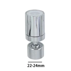 AERATORE ROMPIGETTO PROLUNGA RUBINETTO GIREVOLE ANTISPRUZZO IN OTTONE 22-24MM 87194