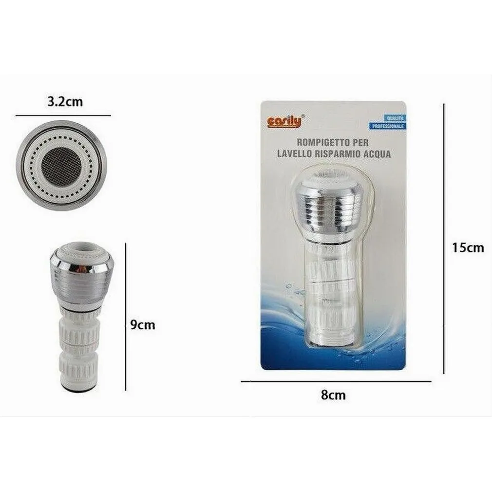 AERATORE ROMPIGETTO RUBINETTO CUCINA LAVELLO FILTRO SNODATO RISPARMIO ACQUA 69260