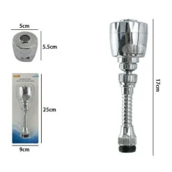 AERATORE ROMPIGETTO RUBINETTO CUCINA PER LAVELLO CROMATO FILTRO SNODATO 69273