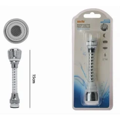 AERATORE RUBINETTO PER LAVELLO ROMPIGETTO DOCCETTA CUCINA FLESSIBILE 15 CM 69253
