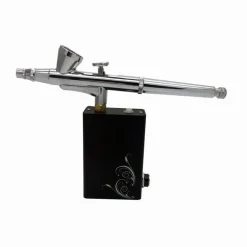 AEROGRAFO 0,2 MM RICARICABILE USB SPRAY AEROPENNA TATTOO NAIL ART UNGHIE PITTURA