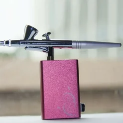 AEROGRAFO 0,2 MM RICARICABILE USB SPRAY AEROPENNA TATTOO NAIL ART UNGHIE PITTURA