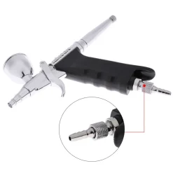 AEROGRAFO DOPPIA AZIONE TRATTO FINE 0,3MM AEROPENNA ARIA COMPRESSA SERBATOI