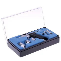 AEROGRAFO DOPPIA AZIONE TRATTO FINE 0,3MM AEROPENNA ARIA COMPRESSA SERBATOI