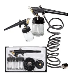 AEROGRAFO PER COMPRESSORE ARIA AEROPENNA MODELLISMO DECORAZIONE UNGHIE NAIL ART