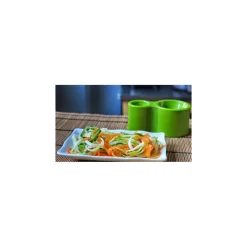 AFFETTA VERDURE SPIRALE PER CUCINA TAGLIA SPIRAL CUTTER CAROTE JULIENNE PATATE