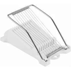 AFFETTATRICE FILI IN ACCIAIO PER CARNE UOVA TAGLIERINA PER ALIMENTI DA CUCINA