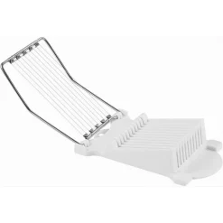 AFFETTATRICE FILI IN ACCIAIO PER CARNE UOVA TAGLIERINA PER ALIMENTI DA CUCINA