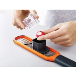 AFFETTATRICE MANUALE AFFETTA TAGLIA VERDURE GRATTUGIA JULIENNE REGOLABILE 2 IN 1