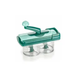 Affettatrice manuale Nicer Twist taglia e trita frutta verdura in pochi secondi