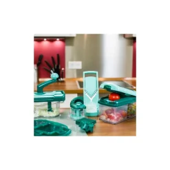 Affettatrice manuale Nicer Twist taglia e trita frutta verdura in pochi secondi