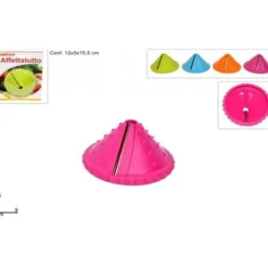 AFFETTATUTTO CONICO DESIGN AFFETTA TAGLIA VERDURA FORMAGGI FRUTTA CUCINA IDEA